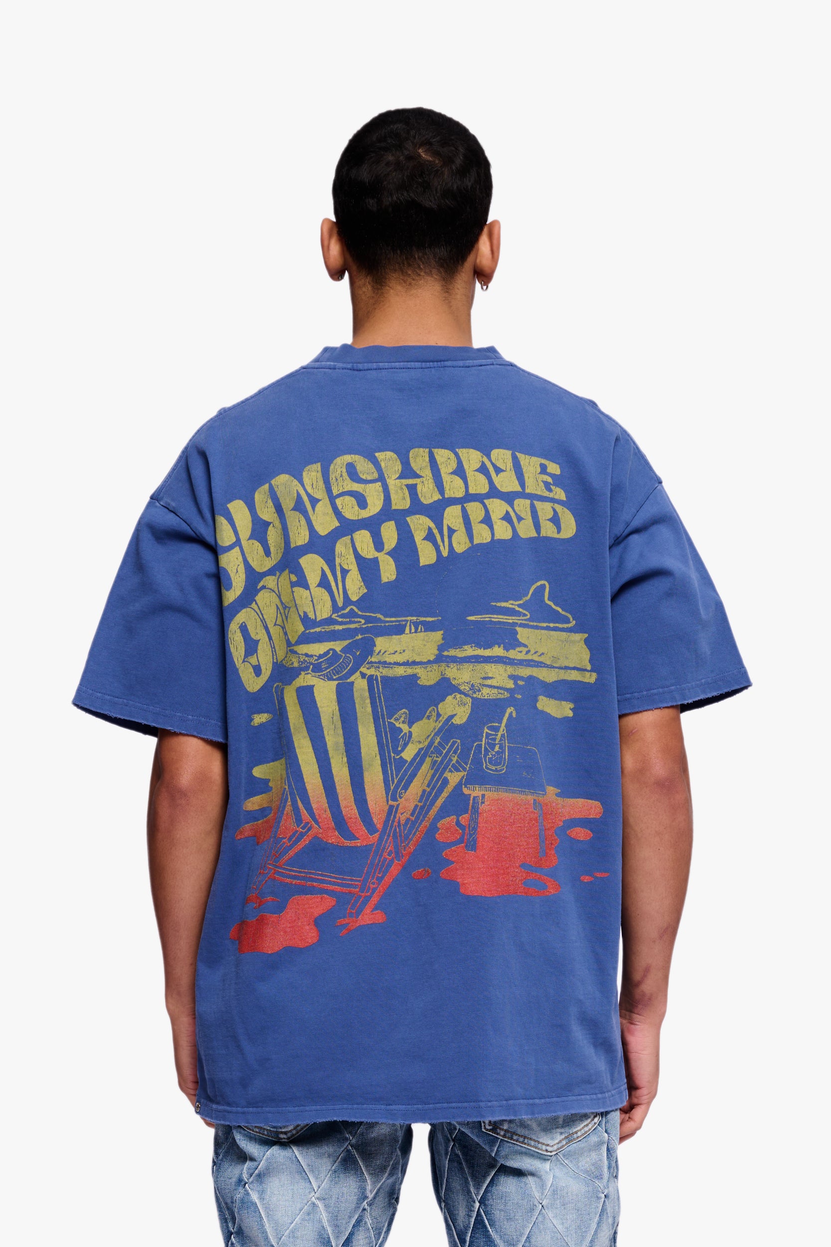 Shine On Tee Blue