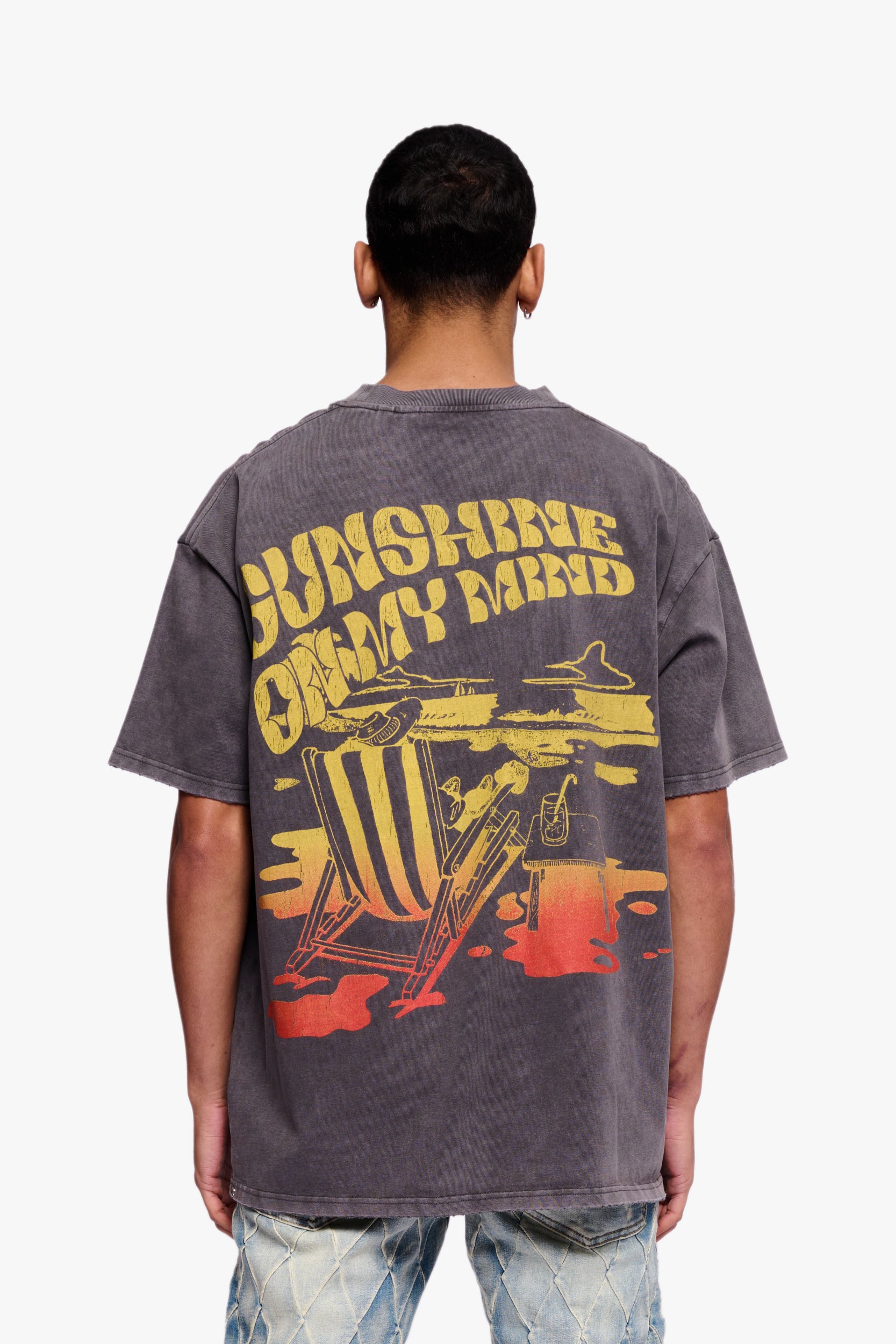 Shine On Tee Grey