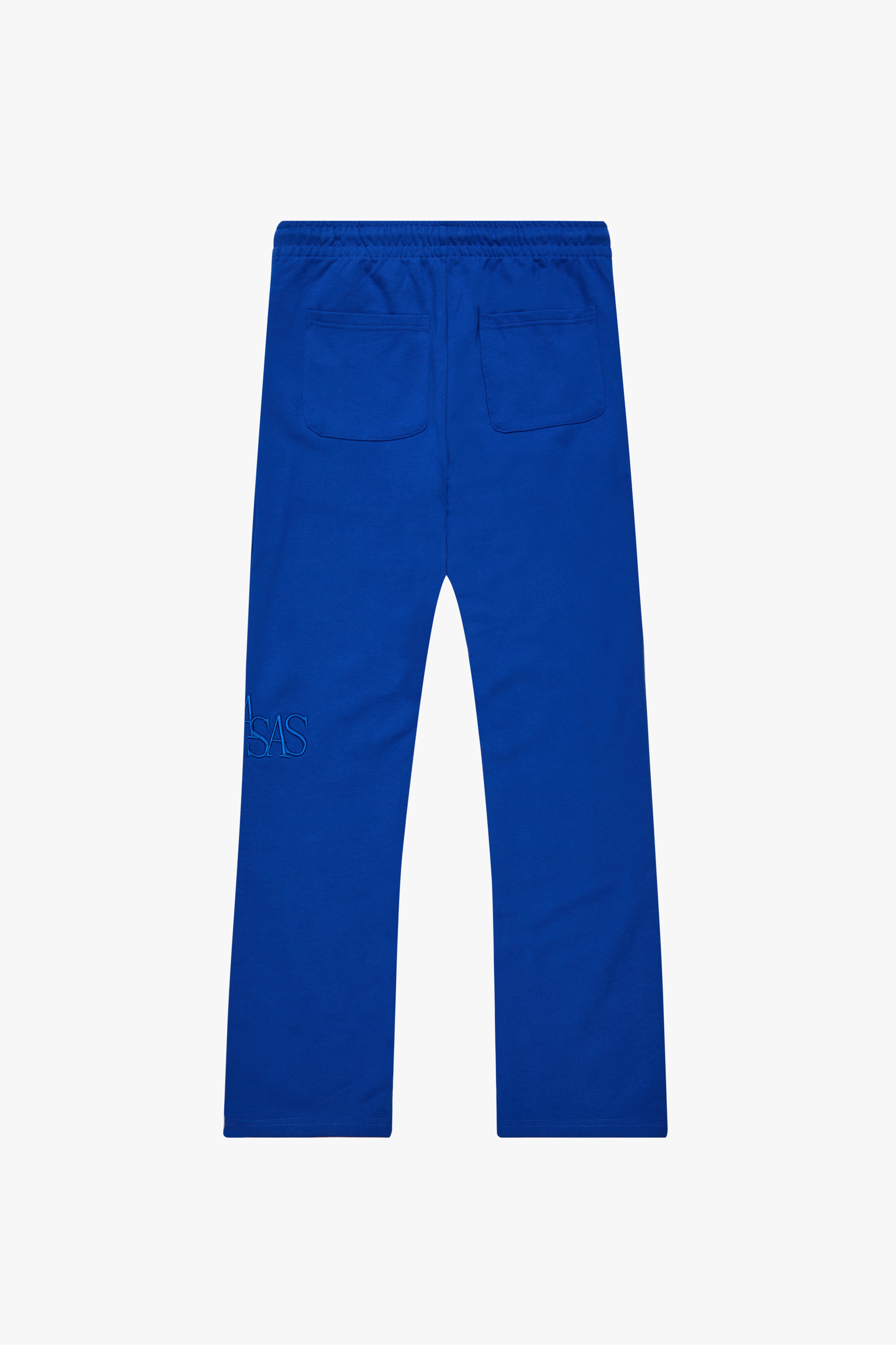 "CHISELMARK” BLUE KNITTED PANTS