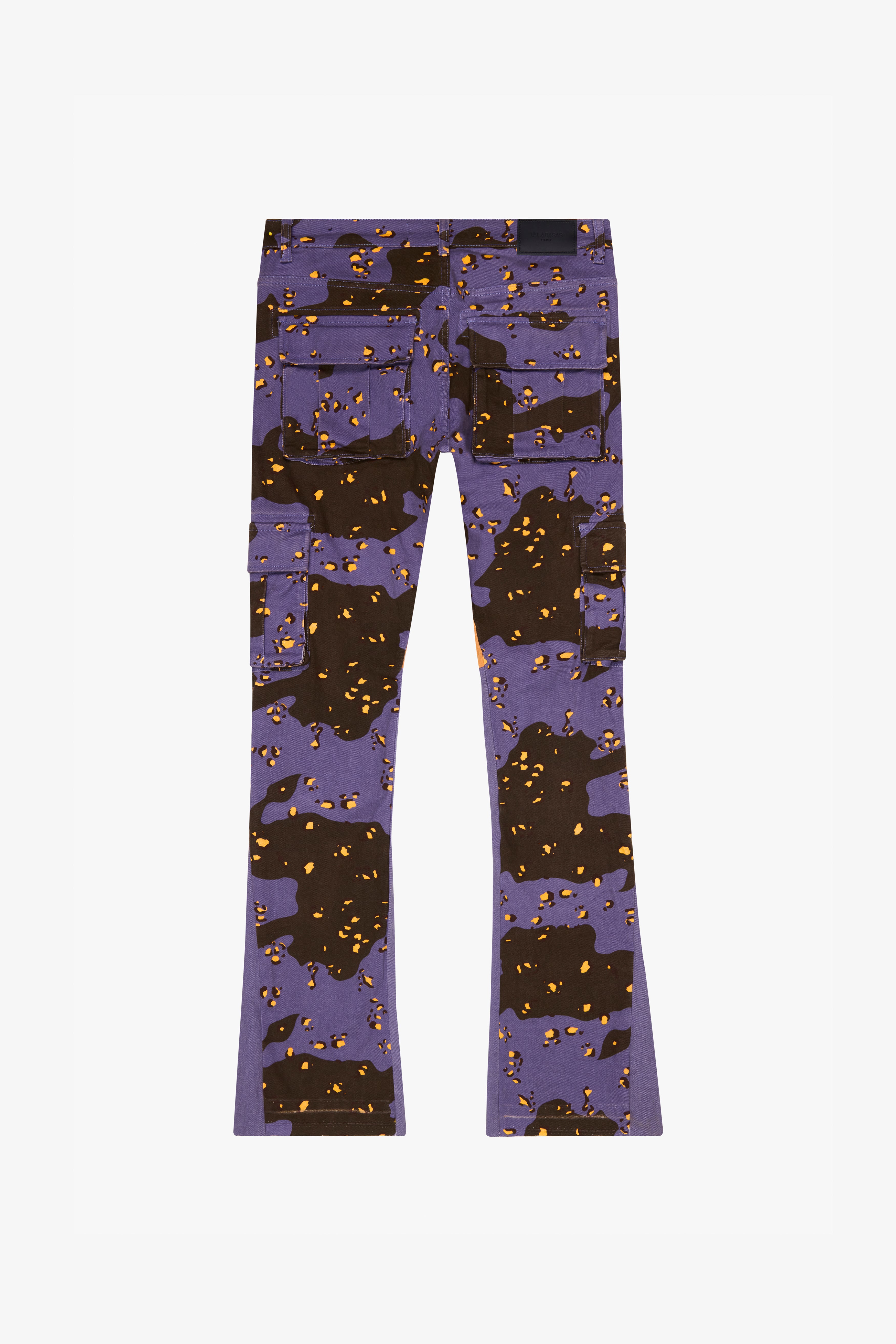 "COMMANDER " AUTUMN HAZE STACKED FLARE JEAN