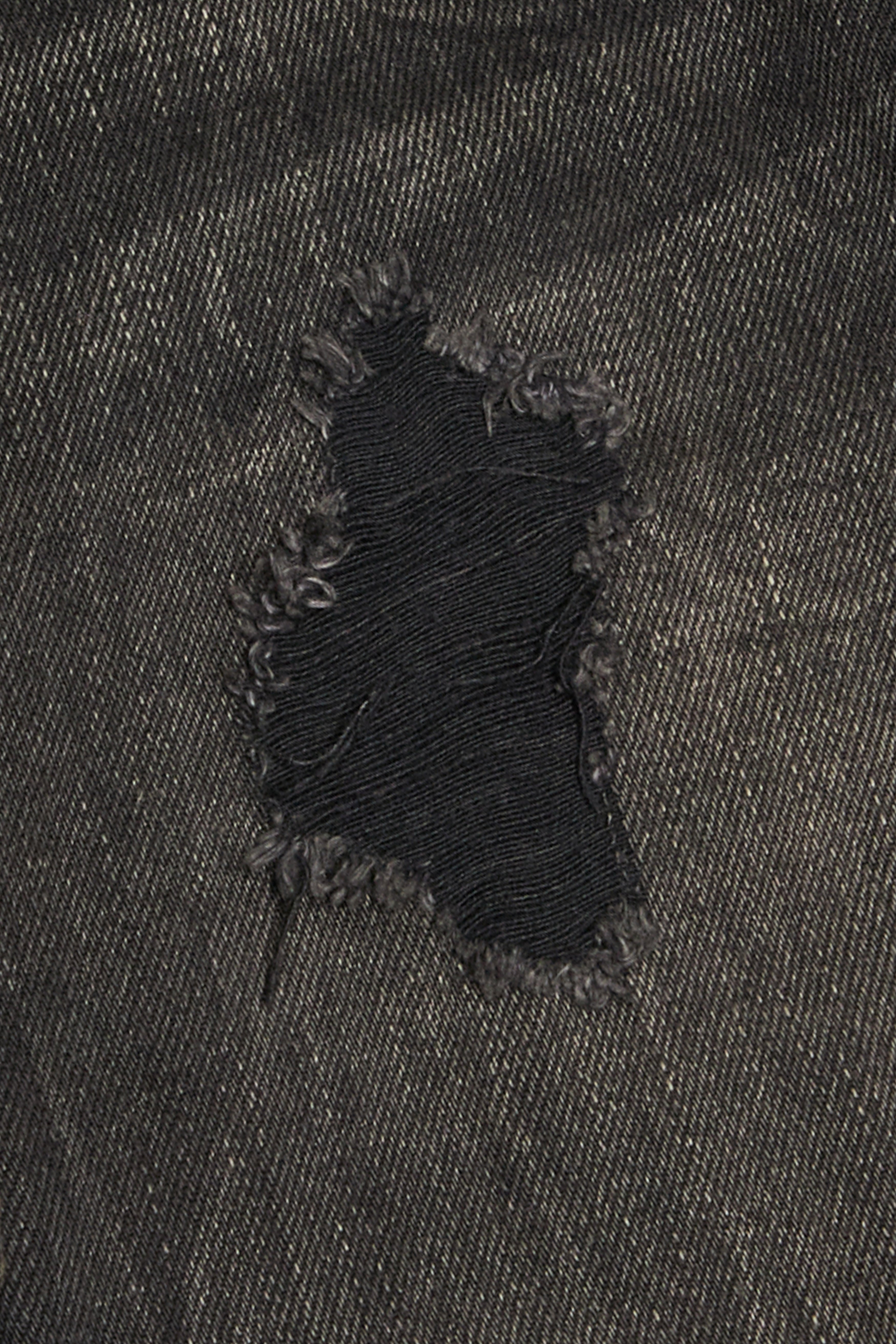 "CUTLASS" BLACK WASH DENIM CARGO SHORTS