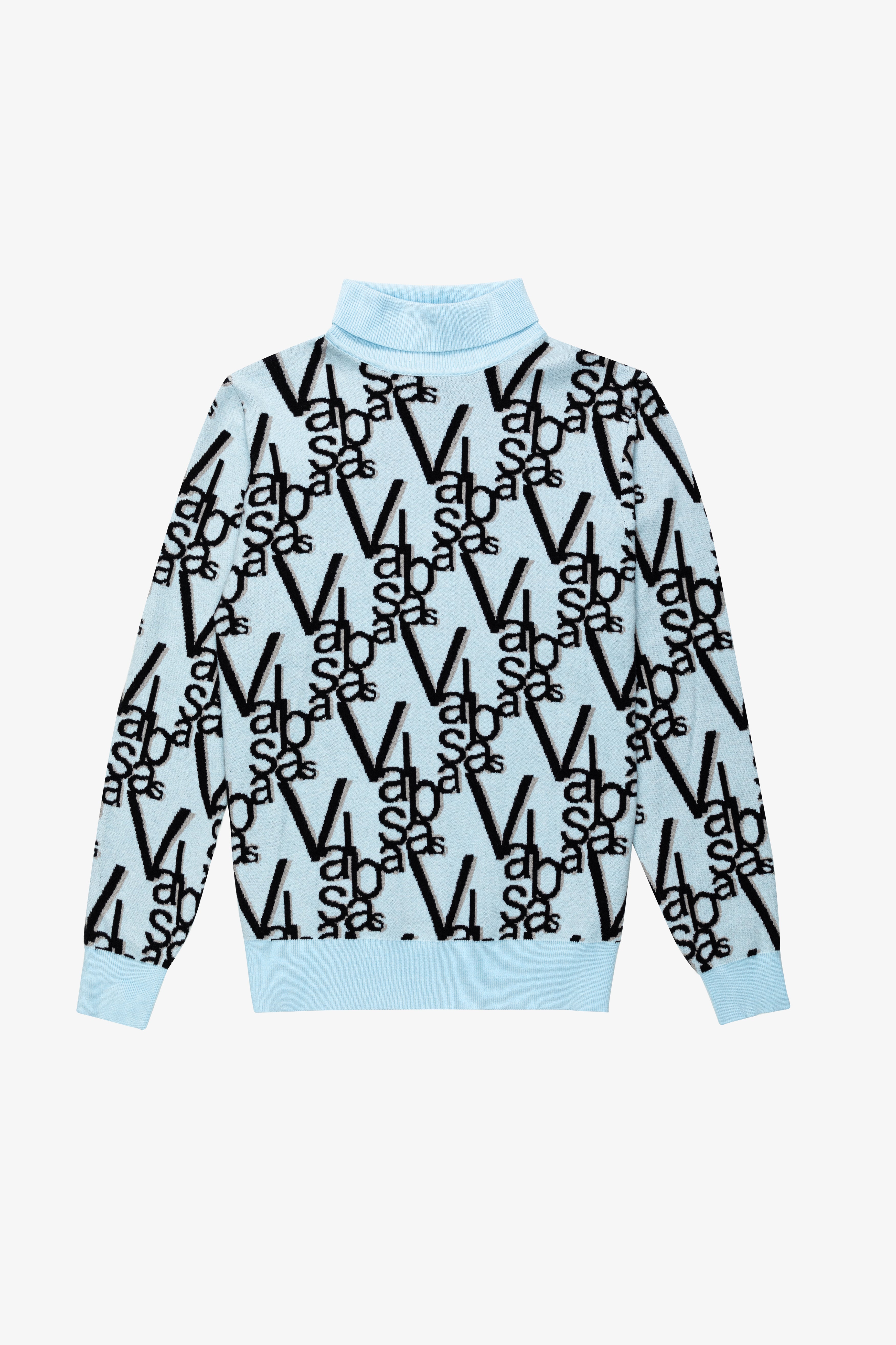 "ELYSIAN" MIDNIGHT AZURE TURTLE NECK