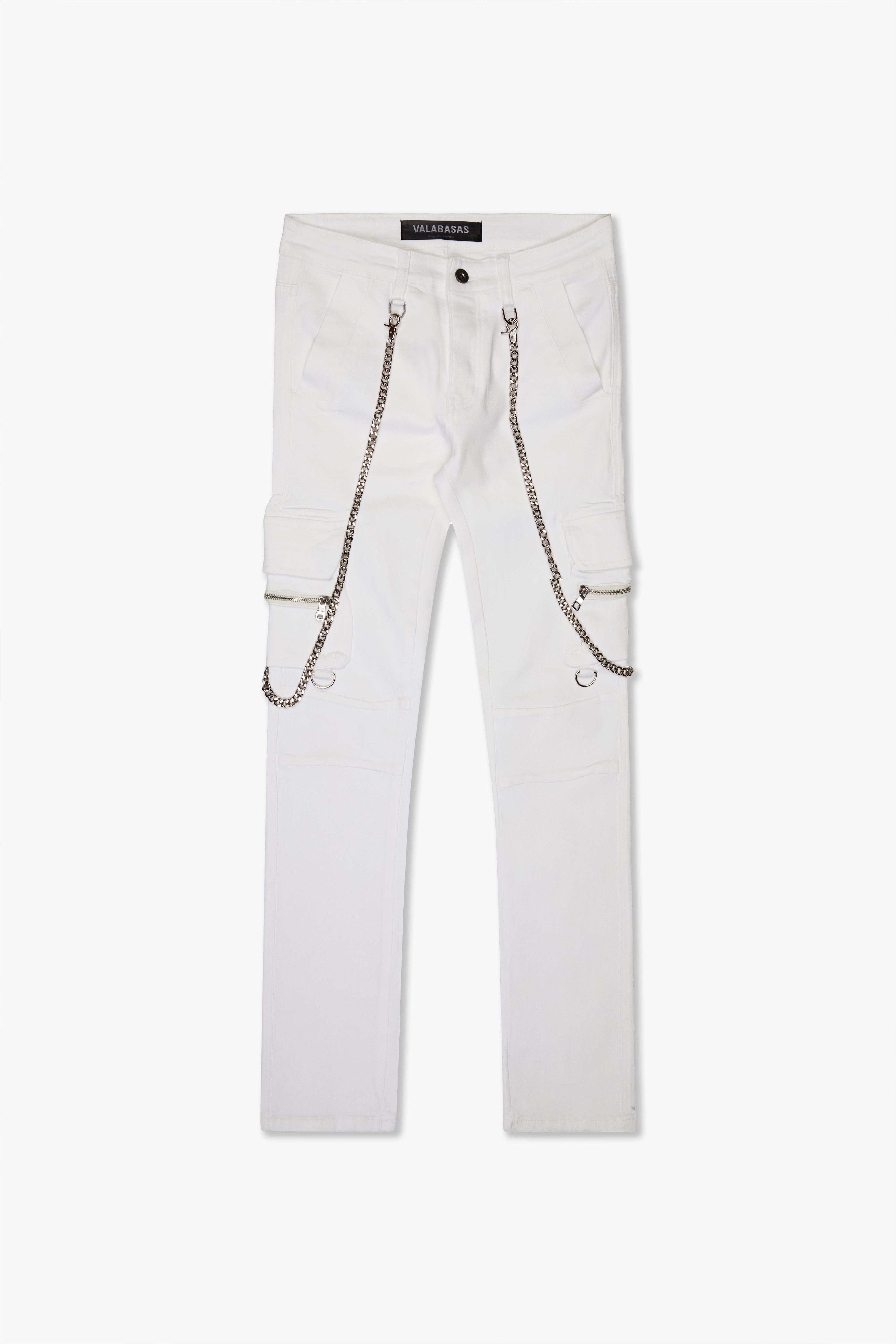 "AURA" WHITE SKINNY JEAN
