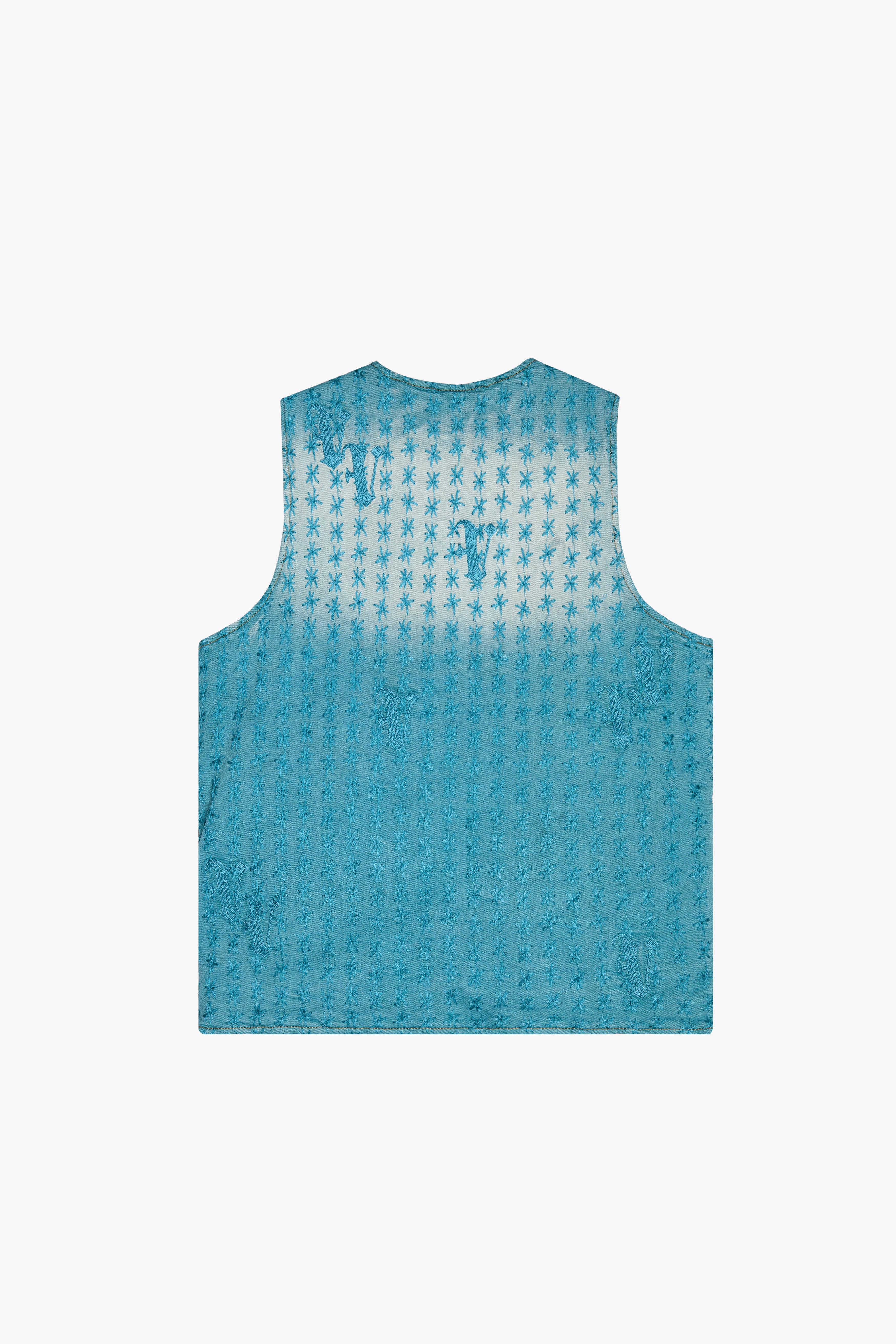 "STARLET" LT.BLUE/BLUE VEST